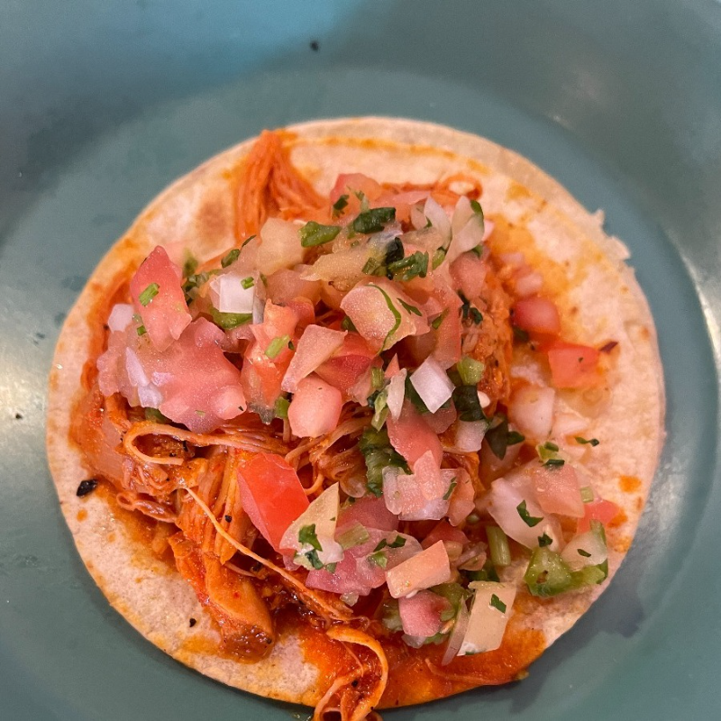 Pollo Desabrada Taco