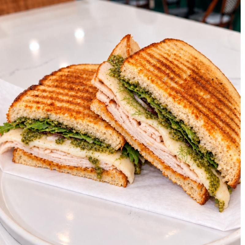 Turkey Pesto Sandwich