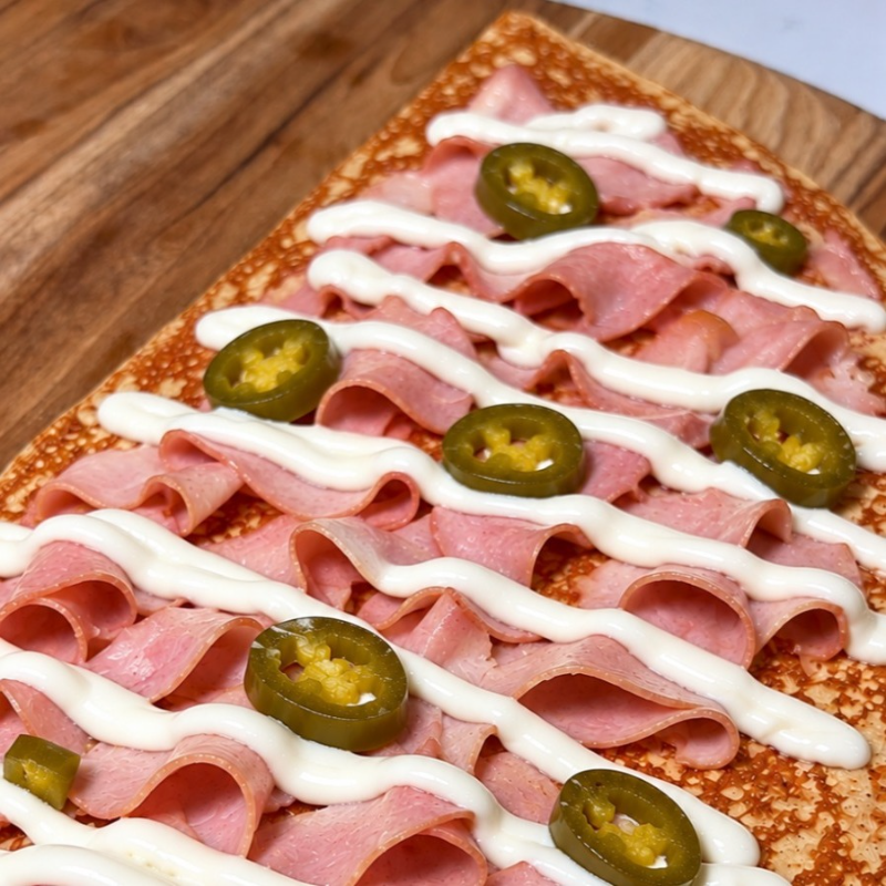 Jalapeño Cream Cheese Crepe