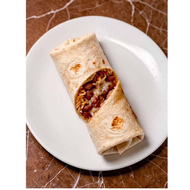 Bean, Cheese, & Rice Burrito