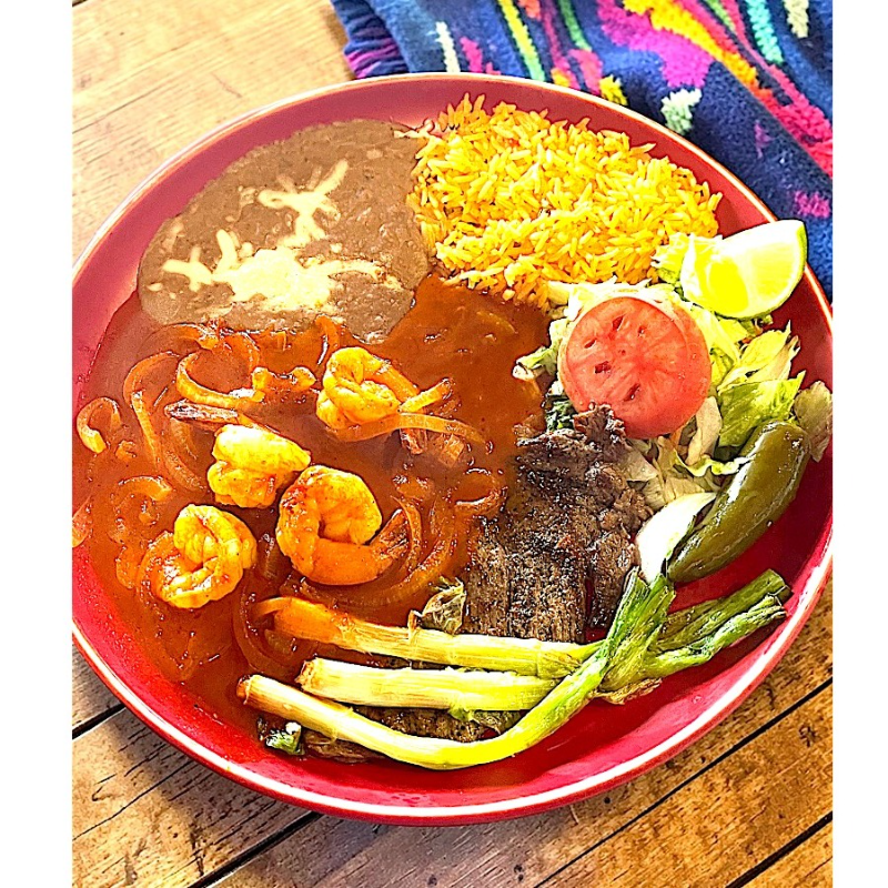 #15. Asada con Camaron Combo