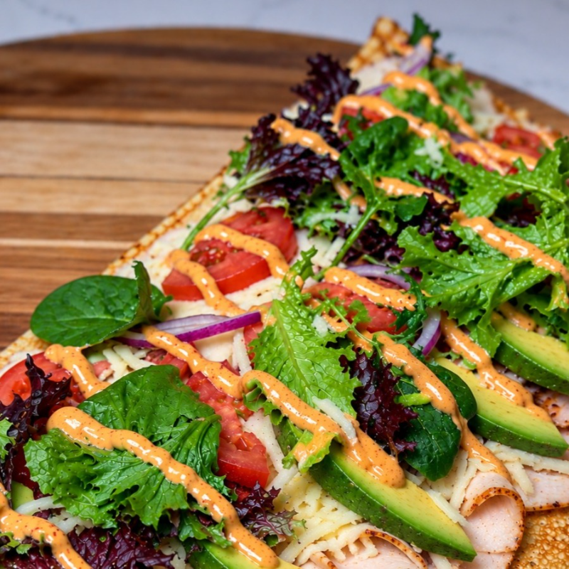 Chipotle Chicken Crepe