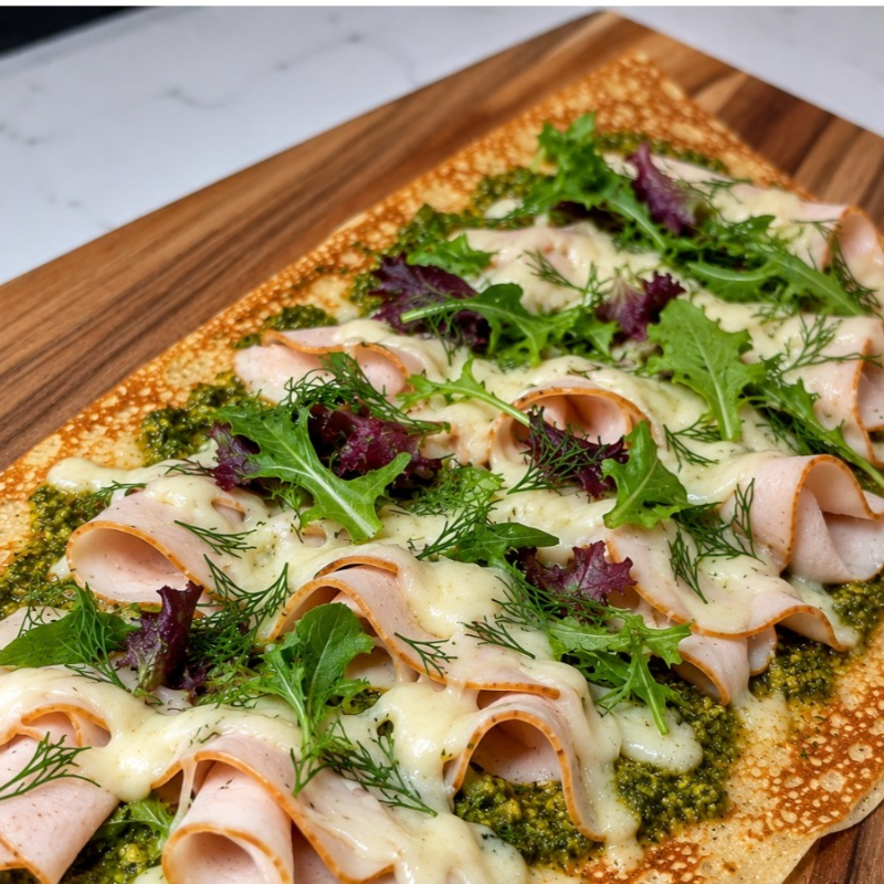 Turkey Pesto Crepe
