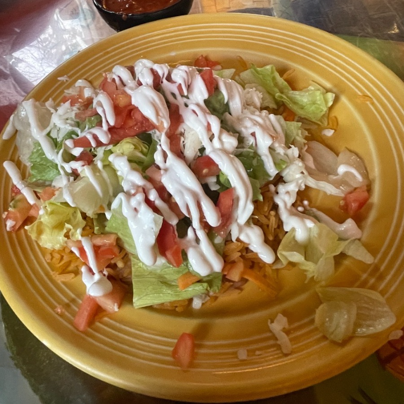 Tostada Vegetariano