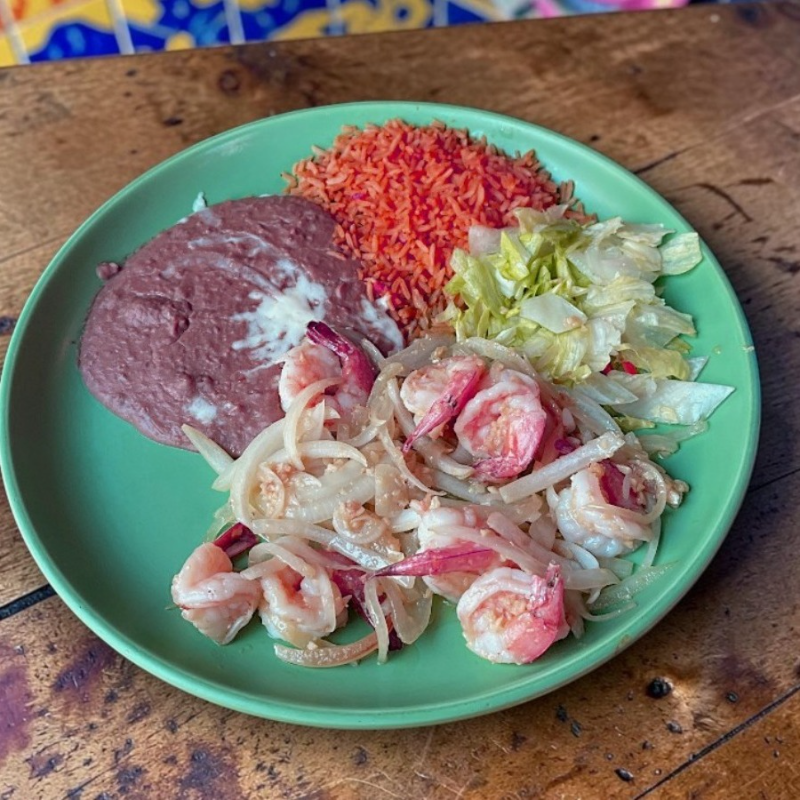 Camarones al Mojo de Ajo