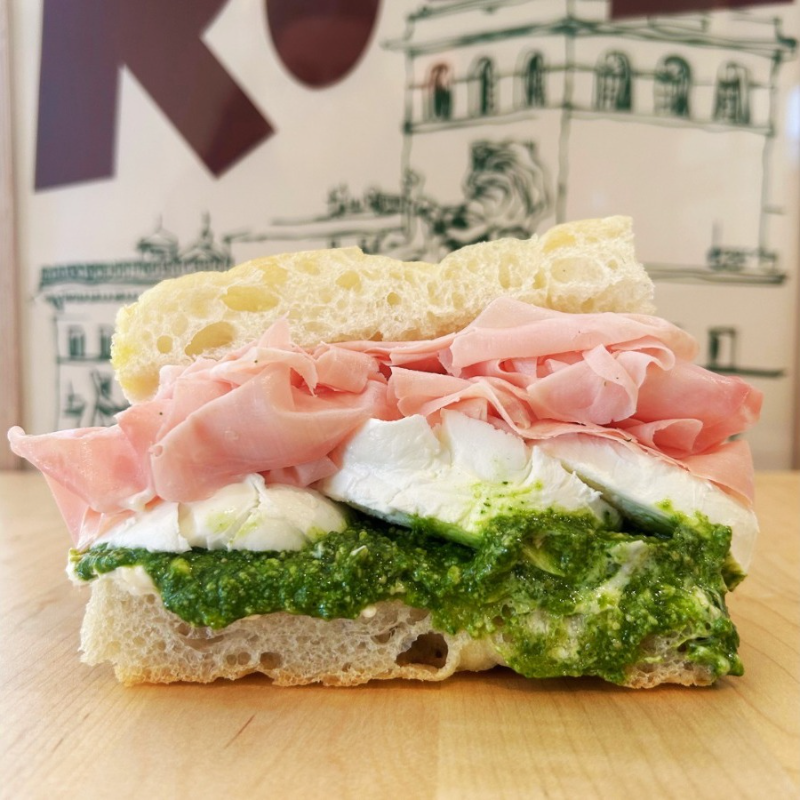 Prosciutto Cotto and Bufala