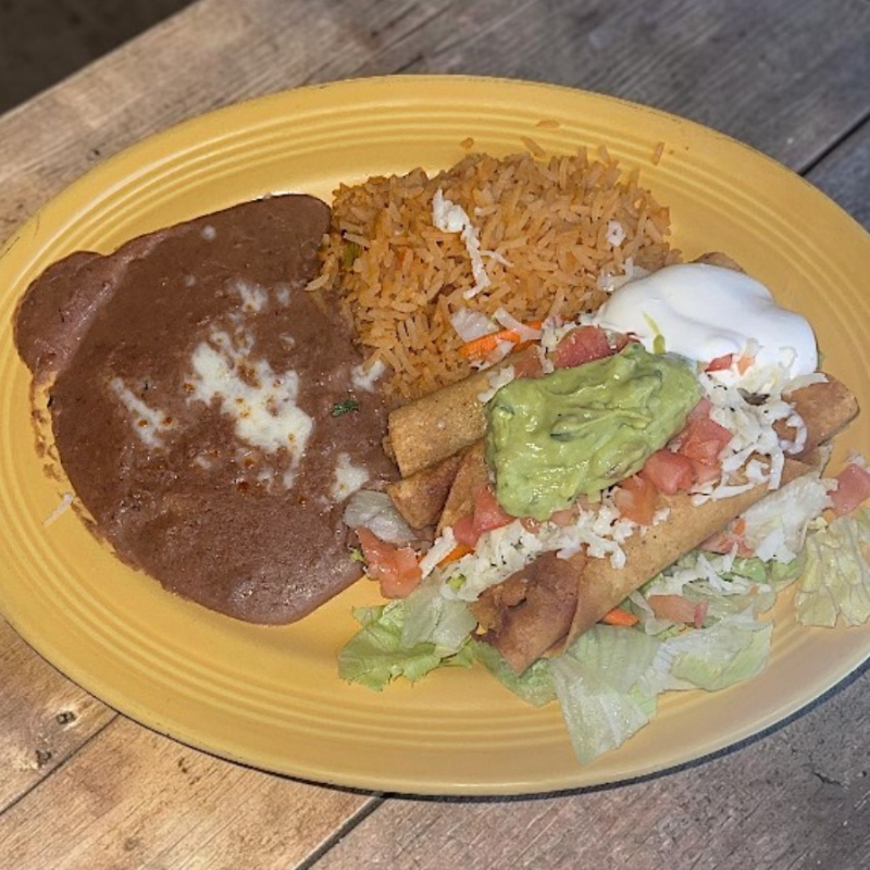 #18. Three Taquitos Combo